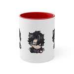 Load image into Gallery viewer, Genshin Impact Wriothesley Accent Coffee Mug, 11oz Cups Mugs Cup Gift For Gamer Gifts Game Anime Fanart Fan Birthday Valentine&#39;s Christmas
