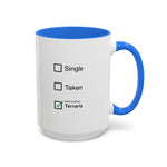 Load image into Gallery viewer, Terraria Checklist Coffee Mug (11oz &amp; 15oz) - Gamer Gift
