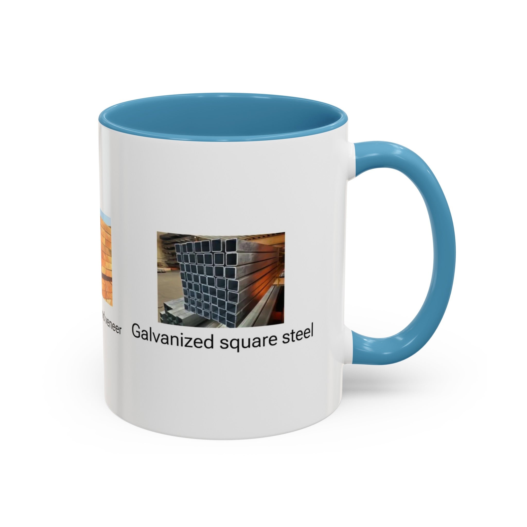 Galvanized Square Steel Meme Coffee Mug (11oz)