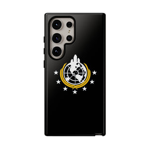 Helldivers 2 Superearth Flag Black Edition Tough Phone Cases Helldiver Gift For Him Her Gamer Game Gifts Birthday Mobile Case Cool Cute Funny Christmas Valentine's