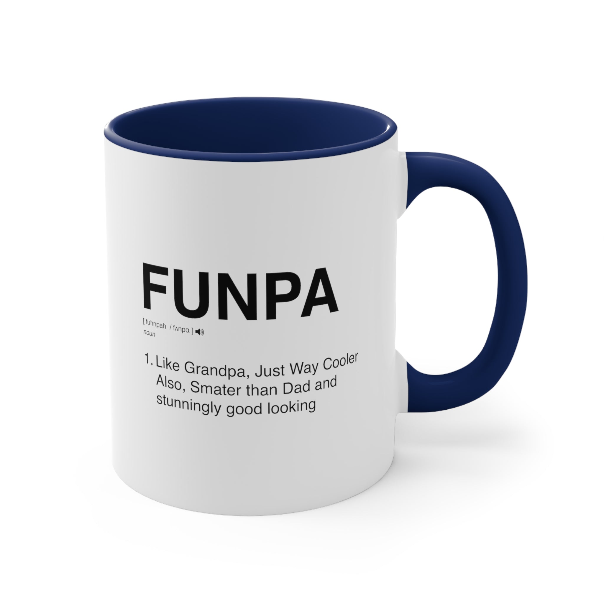 Funpa Funny Grandpa Coffee Mug, 11oz Funpa Grandpa Gift Grandfather Birthday Mug Grandfather Gift From Grandchildren