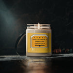 Load image into Gallery viewer, Helldivers 2 Scented Soy Candle, 9oz Smell Like He&#39;s Spreading Democracy Funny Comedy Pun Joke Wax Gift Birthday Christmas Humor Humour
