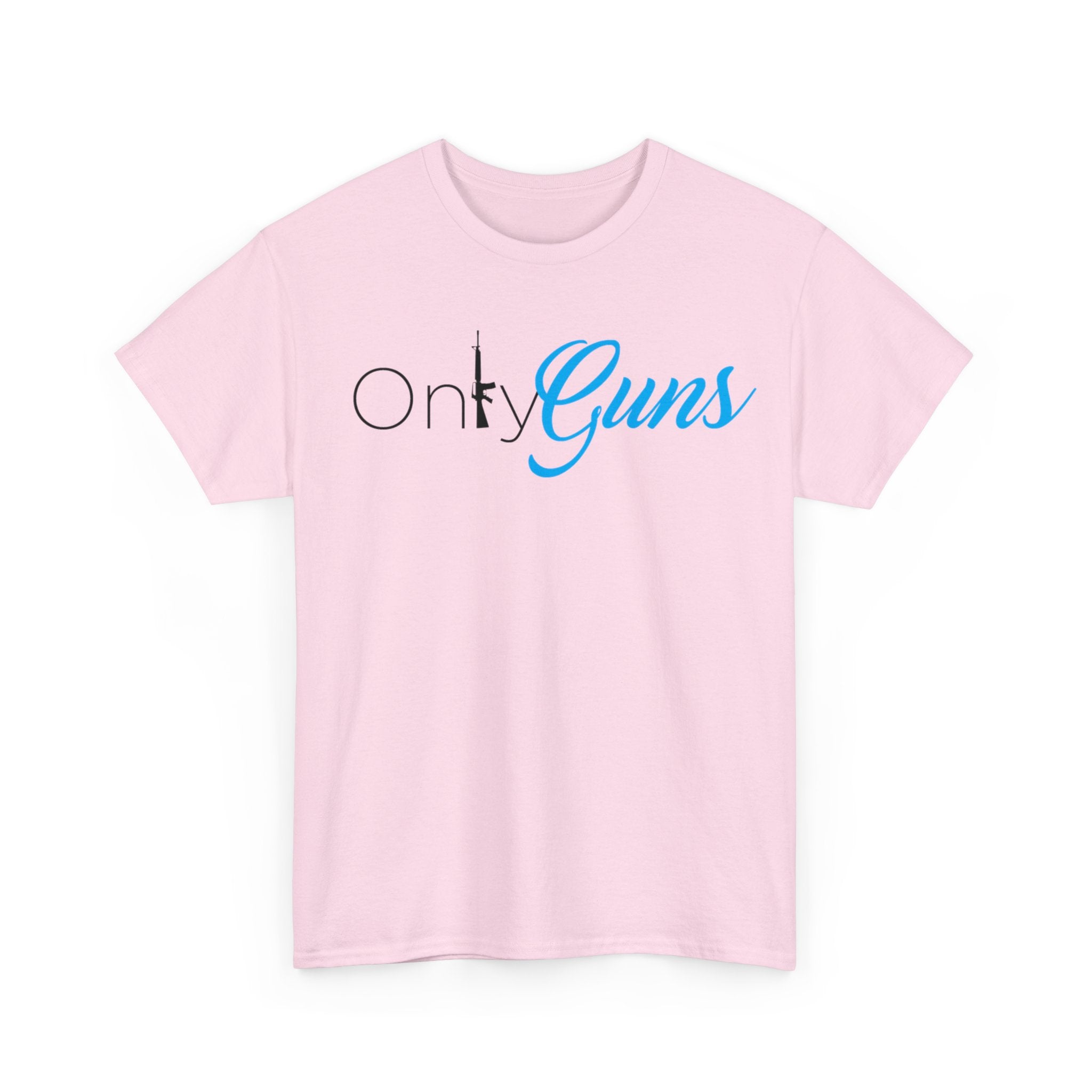 Onlyguns V2 Onlyfans Inspired Funny Unisex Heavy Cotton Tee