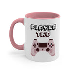 Load image into Gallery viewer, Player One &amp; Two  Gamer Coffee Mug, 11oz Gamer Mug Couple Mug Gift For Him Gift For Her Valentine
