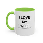 Load image into Gallery viewer, Hollow Knight Wife Mug — "I Love It When My Wife Lets Me Play Hollow Knight" Ceramic Coffee Mug
