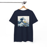 Load image into Gallery viewer, The Great Duck Off Kanagawa Wave T-shirt Unisex Heavy Cotton Tee Gift For Him Gift For Her Cute Japanese Couple Shirt Tshirt
