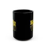 Load image into Gallery viewer, May the Sixties be with you Black Mug (11oz, 15oz)
