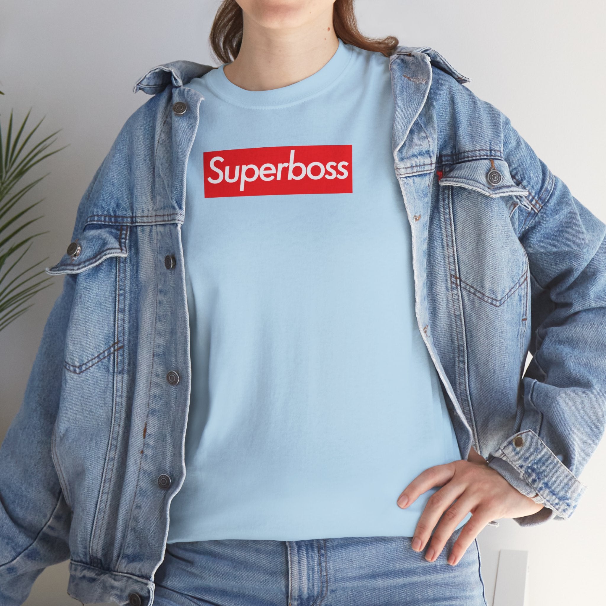 Unisex Heavy Cotton Tee Shirt T-shirt Supreme Inspired Funny Boss Bosses Appreciation Gift For Manager Thank You Thankful Birthday Christmas