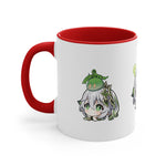 Load image into Gallery viewer, Nahida Genshin Impact Accent Coffee Mug, 11oz Cups Mugs Cup Gift For Gamer Gifts Game Anime Fanart Fan Birthday Valentine&#39;s Christmas
