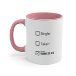 Load image into Gallery viewer, Rainbow Six Siege R6S RSS Coffee Mug, 11oz Single Taken Humor Gift Birthday Christmas Valentine
