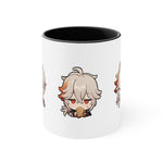 Load image into Gallery viewer, Kazuha Genshin Impact Accent Coffee Mug, 11oz Cups Mugs Cup Gift For Gamer Gifts Game Anime Fanart Fan Birthday Valentine&#39;s Christmas
