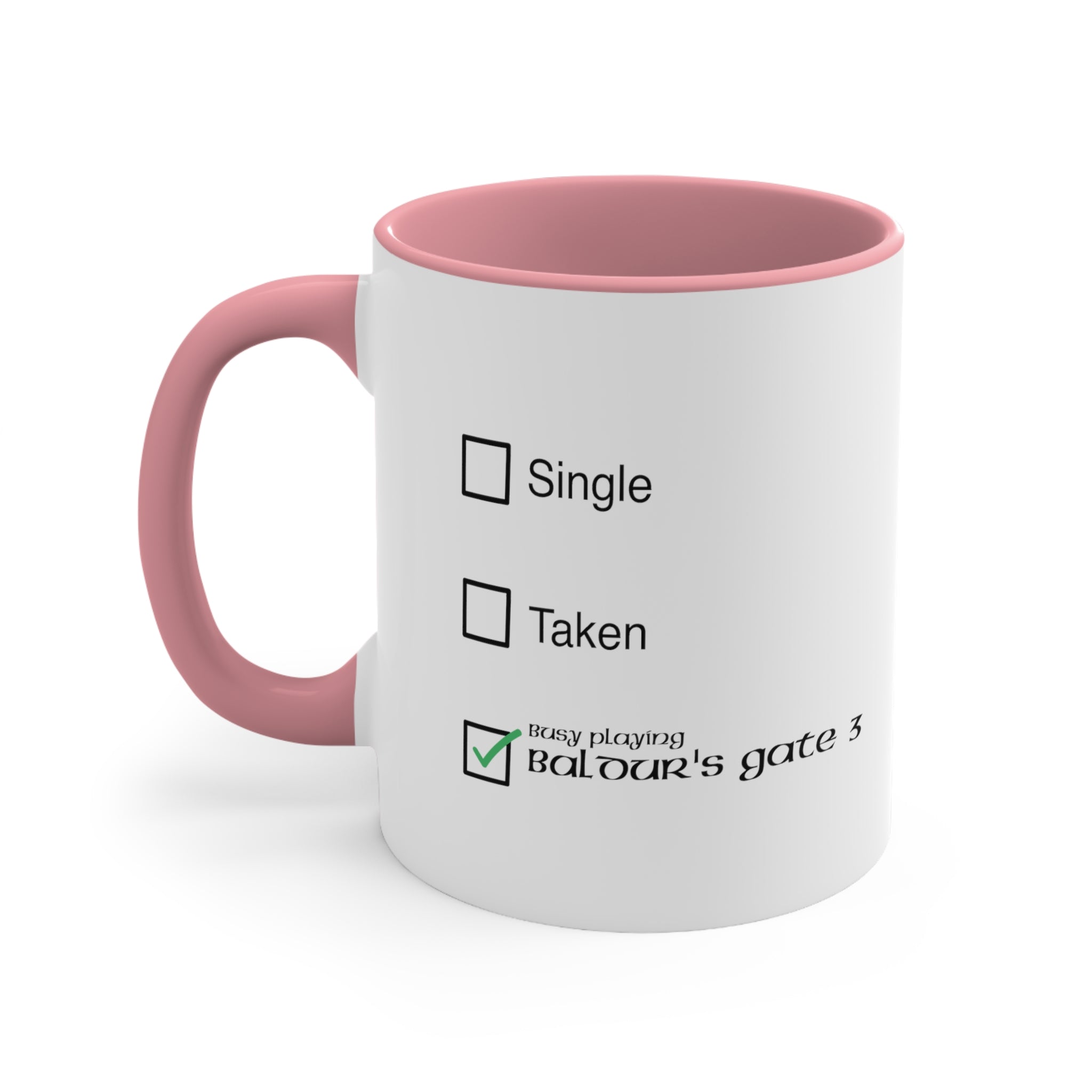 Baldur's Gate 3 Single Taken Mug, 11oz Gift For Him Gift For Her Birthday Valentine Coffee Mug Cup