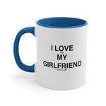 Load image into Gallery viewer, RDR2 Red Dead Redemption 2 Funny Coffee Mug, 11oz I Love My Girlfriend Valentine&#39;s Birthday Christmas Gift For Her Gift For Him
