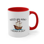 Load image into Gallery viewer, Funny Christian Coffee Mug, 11oz Christian Gift. Preacher Gift. Preacher Mug. Minister Gift. Pastor Gift. Pastor Mug. Need An Ark? I Noah Guy
