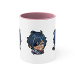 Load image into Gallery viewer, Kaeya Genshin Impact Accent Coffee Mug, 11oz Cups Mugs Cup Gift For Gamer Gifts Game Anime Fanart Fan Birthday Valentine&#39;s Christmas
