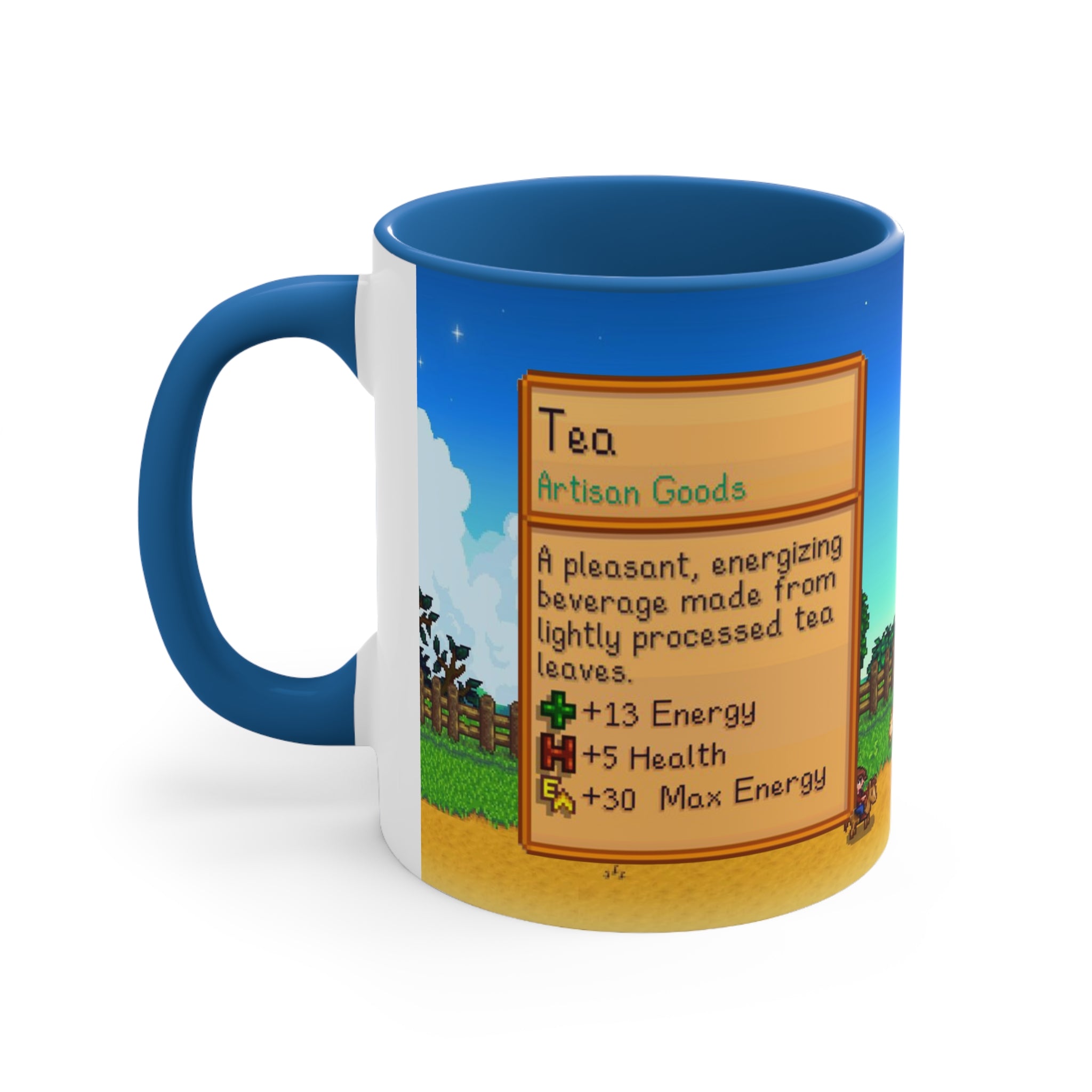 Stardew Valley Tea Coffee Mug  Stardew Valley Gift, Valley Coffee Mug, Stardew Valley Game, Stardew Valley Cup, Stardew Mug, Video Game Mug, Gamer Mug