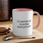 Load image into Gallery viewer, Maplestory I&#39;d Rather Be Playing Coffee Mug, 11oz cups mugs cup Gamer Gift For Him Her Game Cup Cups Mugs Birthday Christmas Valentine&#39;s Anniversary Gifts
