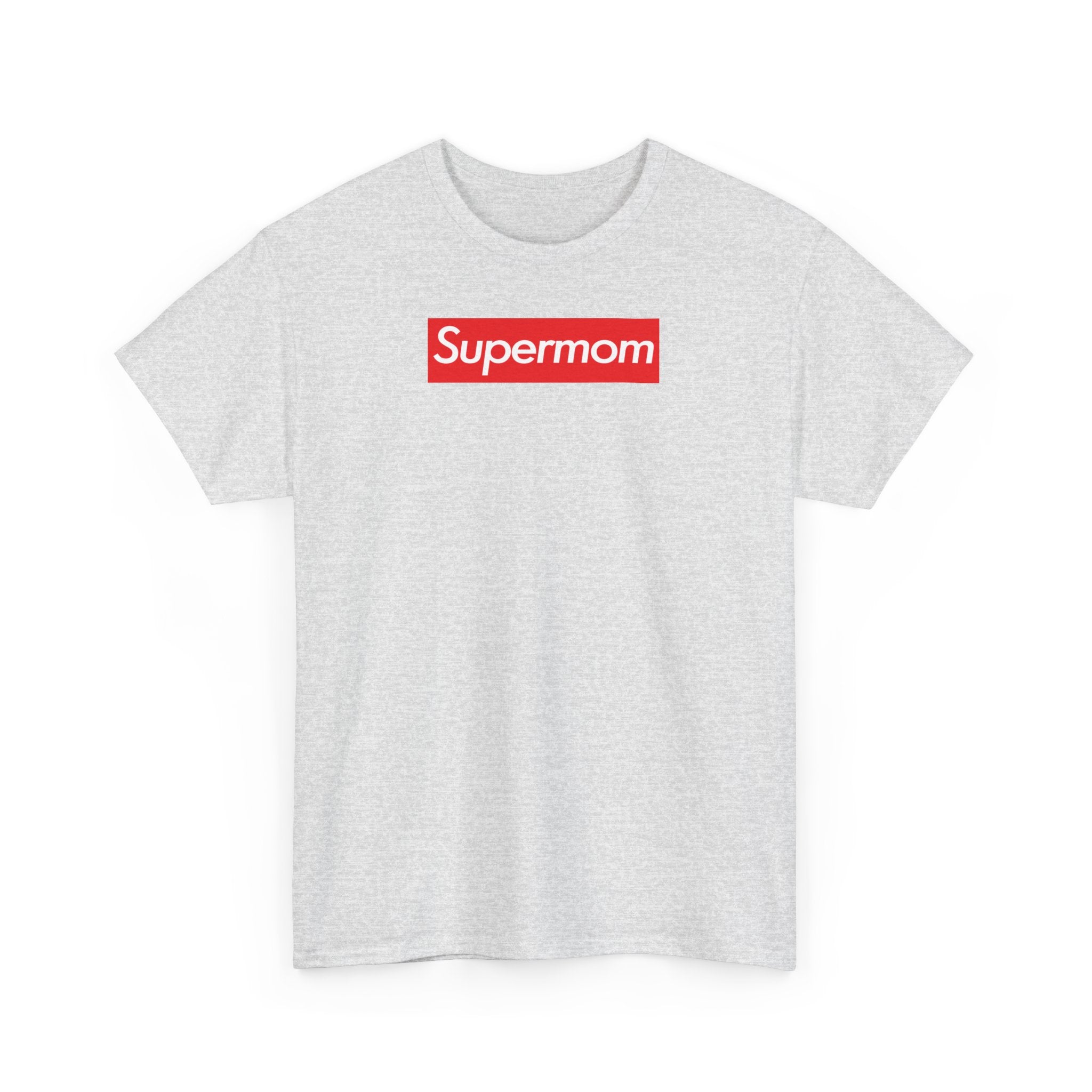 Supermom Unisex Heavy Cotton Tee Shirt T-shirt super Inspired Funny Mom Mother Appreciation Gift For Mothers Moms Love Mother's Day Thank You Thankful Birthday Christmas