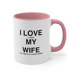Load image into Gallery viewer, Video Game Funny Mug Coffee Mug, 11oz I Love It When My Wife Lets Me Play Christmas Birthday Valentine Gift Cup
