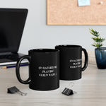 Load image into Gallery viewer, Guild Wars 2 I&#39;d Rather Be Playing Black Mug (11oz, 15oz) cups mugs cup Gamer Gift For Him Her Game Cup Cups Mugs Birthday Christmas Valentine&#39;s Anniversary Gifts
