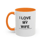 Load image into Gallery viewer, Hollow Knight Wife Mug — "I Love It When My Wife Lets Me Play Hollow Knight" Ceramic Coffee Mug
