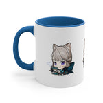 Load image into Gallery viewer, Lynette Genshin Impact Accent Coffee Mug, 11oz Cups Mugs Cup Gift For Gamer Gifts Game Anime Fanart Fan Birthday Valentine&#39;s Christmas
