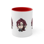 Load image into Gallery viewer, Heizou Genshin Impact Accent Coffee Mug, 11oz Cups Mugs Cup Gift For Gamer Gifts Game Anime Fanart Fan Birthday Valentine&#39;s Christmas
