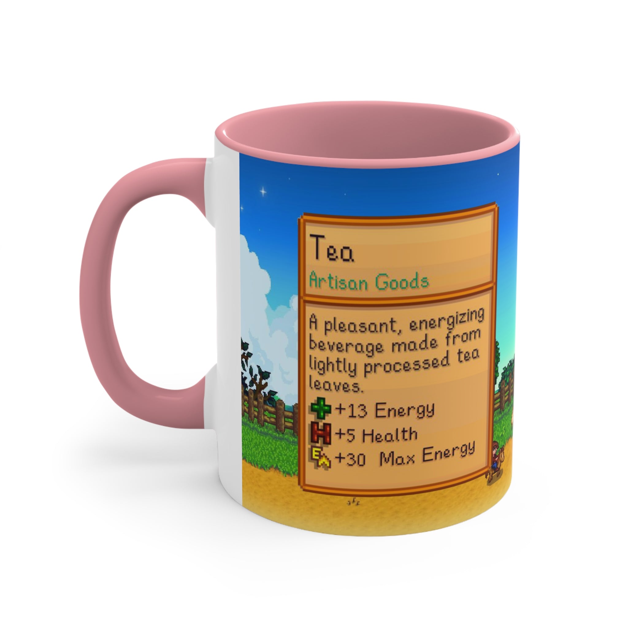 Stardew Valley Tea Coffee Mug  Stardew Valley Gift, Valley Coffee Mug, Stardew Valley Game, Stardew Valley Cup, Stardew Mug, Video Game Mug, Gamer Mug