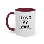 Load image into Gallery viewer, Hollow Knight Wife Mug — "I Love It When My Wife Lets Me Play Hollow Knight" Ceramic Coffee Mug
