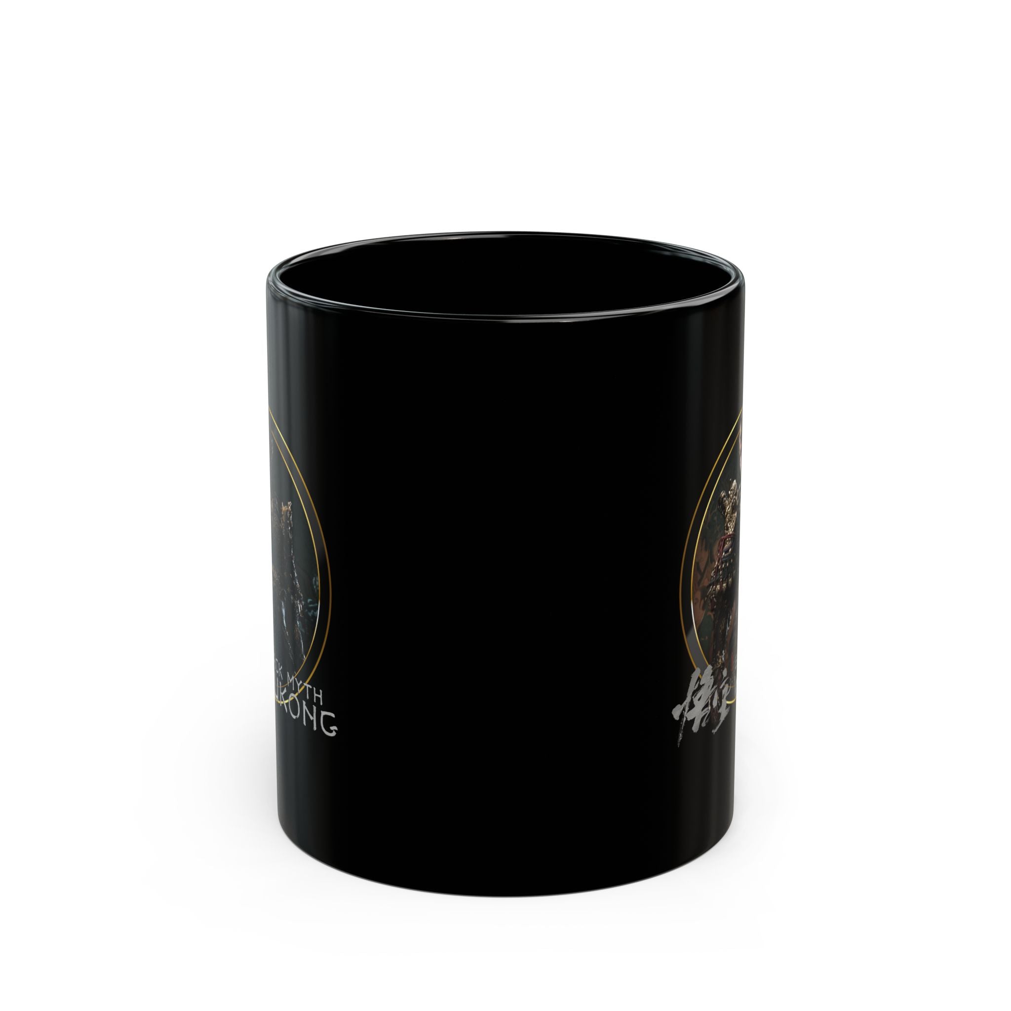 Black Myth Wukong Black Mug (11oz, 15oz) Perfect Gift For Gamer Boyfriend Girlfriend Friend Birthday Christmas Valentine's Fan Merch