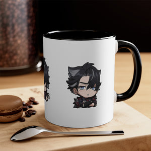 Genshin Impact Wriothesley Accent Coffee Mug, 11oz Cups Mugs Cup Gift For Gamer Gifts Game Anime Fanart Fan Birthday Valentine's Christmas