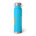 Load image into Gallery viewer, Helldivers 2 Liber-tea Copper Vacuum Insulated Bottle, 22oz Helldiver Liberty Libertea mug cup bottle flask tumbler How Bout A Nice Cup Of Libertea
