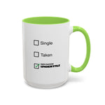 Load image into Gallery viewer, Undertale Fan Mug – "Busy Playing Undertale" Checkbox Coffee Cup (11oz/15oz)
