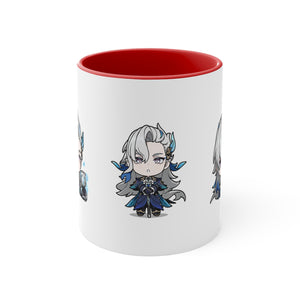 Neuvillette Genshin Impact Accent Coffee Mug, 11oz  Cups Mugs Cup Gift For Gamer Gifts Game Anime Fanart Fan Birthday Valentine's Christmas