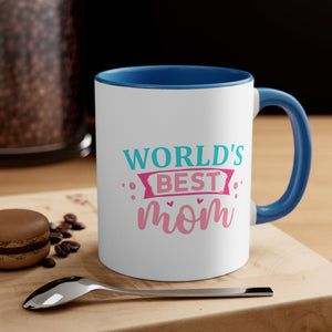 World's Best Mom Coffee Mug, 11oz Mom Mother Gift Mother Cup Mother's Day Birthday Christmas Gift For Mom Nana