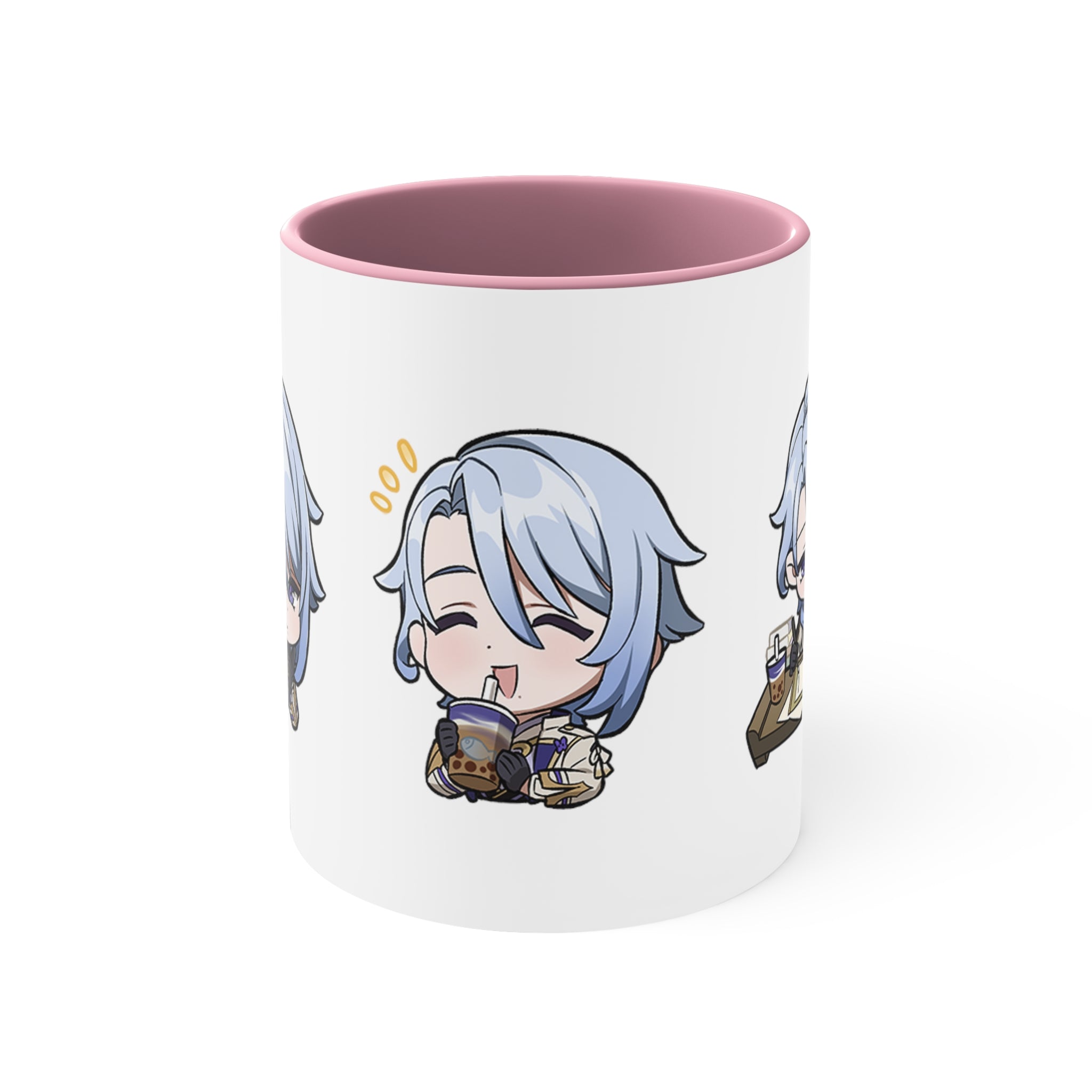 Ayato Genshin Impact Accent Coffee Mug, 11oz Cups Mugs Cup Gift For Gamer Gifts Game Anime Fanart Fan Birthday Valentine's Christmas