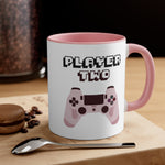 Load image into Gallery viewer, Player Two Accent Coffee Mug, 11oz

