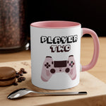 Load image into Gallery viewer, Player One &amp; Two  Gamer Coffee Mug, 11oz Gamer Mug Couple Mug Gift For Him Gift For Her Valentine
