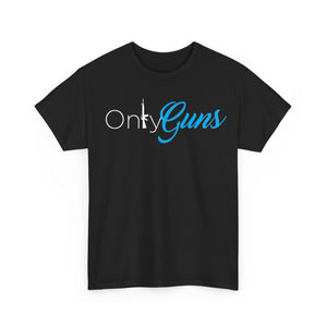 Onlyguns V2 Onlyfans Inspired Funny Unisex Heavy Cotton Tee