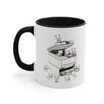 Load image into Gallery viewer, Copy Cat Accent Coffee Mug, 11oz Cute Cats Photocopier Gift For Him Gift For Her Birthday Christmas Valentine Cup Adorable Puns
