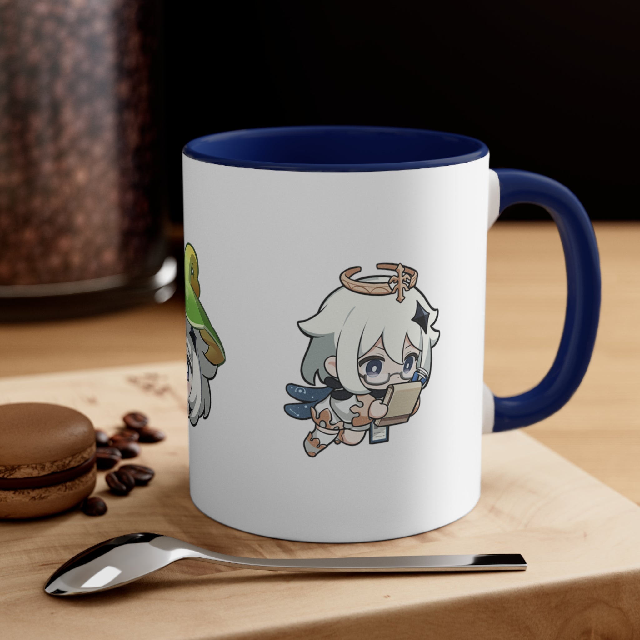 Paimon Genshin Impact Accent Coffee Mug, 11oz Cups Mugs Cup Gift For Gamer Gifts Game Anime Fanart Fan Birthday Valentine's Christmas