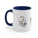 Load image into Gallery viewer, Paimon Genshin Impact Accent Coffee Mug, 11oz Cups Mugs Cup Gift For Gamer Gifts Game Anime Fanart Fan Birthday Valentine&#39;s Christmas
