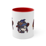 Load image into Gallery viewer, Mona Genshin Impact Accent Coffee Mug, 11oz Cups Mugs Cup Gift For Gamer Gifts Game Anime Fanart Fan Birthday Valentine&#39;s Christmas
