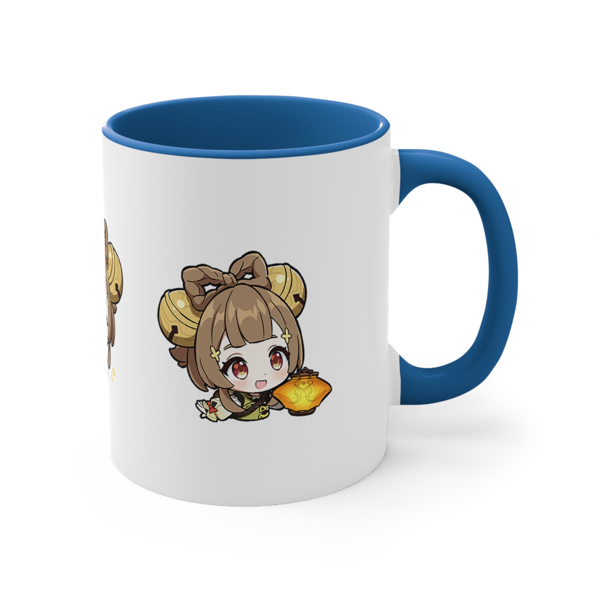 Yaoyao Genshin Impact Accent Coffee Mug, 11oz Cups Mugs Cup Gift For Gamer Gifts Game Anime Fanart Fan Birthday Valentine's Christmas