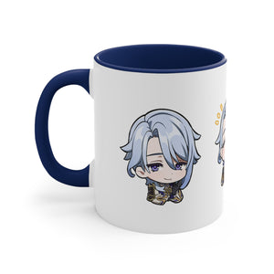 Ayato Genshin Impact Accent Coffee Mug, 11oz Cups Mugs Cup Gift For Gamer Gifts Game Anime Fanart Fan Birthday Valentine's Christmas