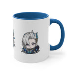 Load image into Gallery viewer, Neuvillette Genshin Impact Accent Coffee Mug, 11oz  Cups Mugs Cup Gift For Gamer Gifts Game Anime Fanart Fan Birthday Valentine&#39;s Christmas
