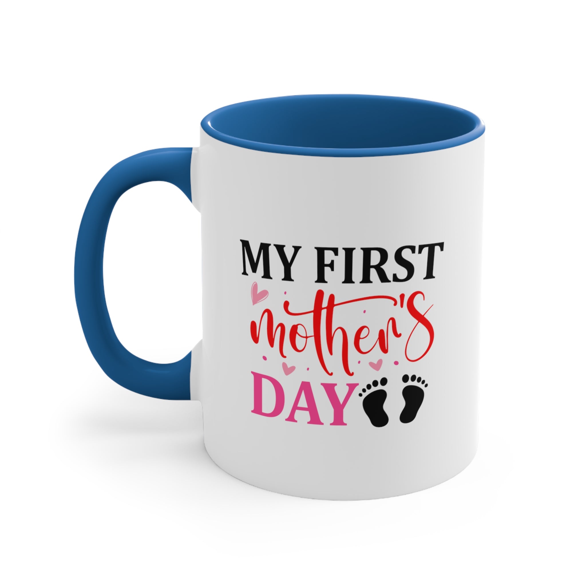 My First Mother's Day Pink Coffee Mug, 11oz Mom Mother Gift Mother Cup Mother's Day Birthday Christmas Gift For Mom Nana