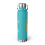 Load image into Gallery viewer, Helldivers 2 Liber-tea Copper Vacuum Insulated Bottle, 22oz Helldiver Liberty Libertea mug cup bottle flask tumbler How Bout A Nice Cup Of Libertea
