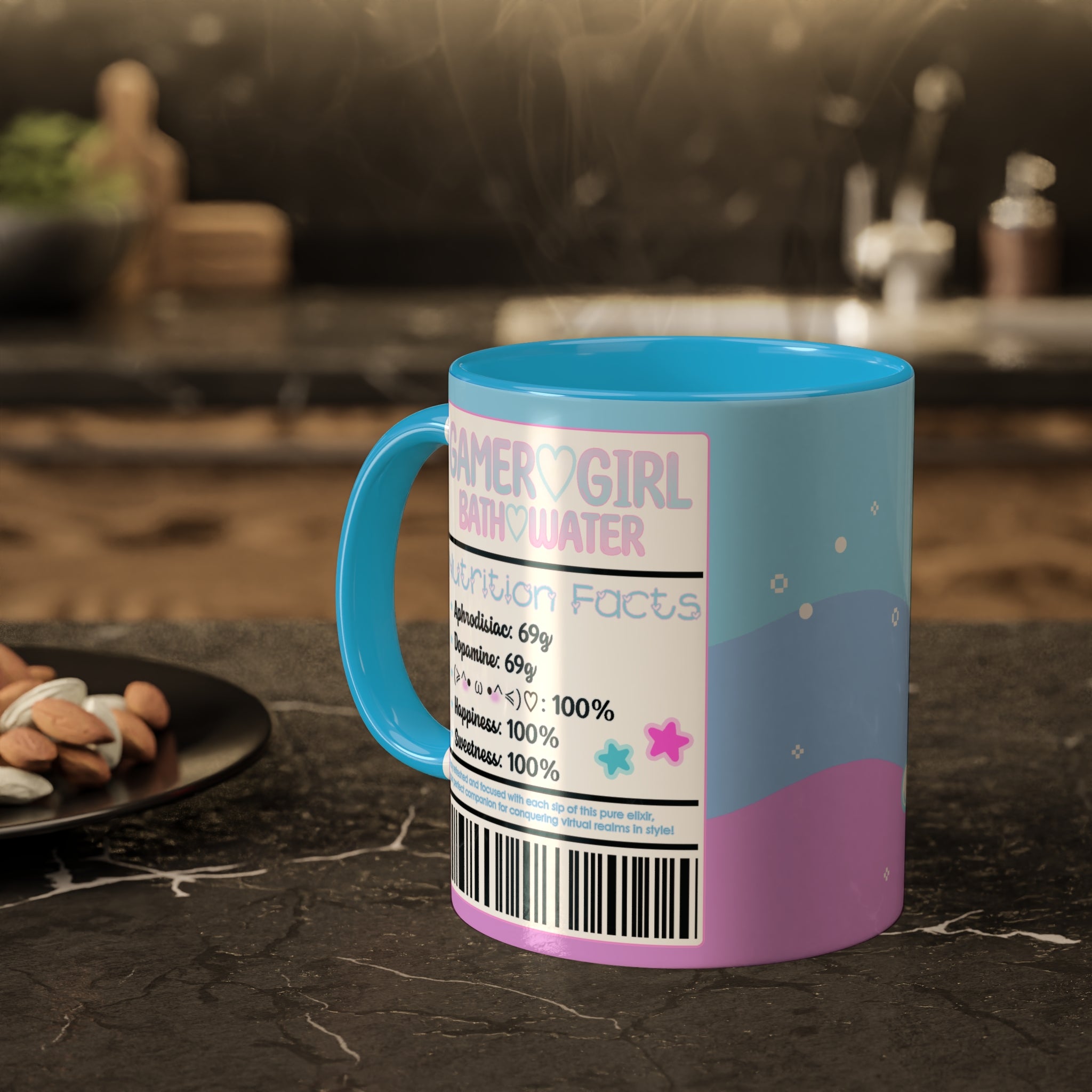 GAMER GIRL Bath Water Colorful Mugs, 11oz