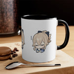 Load image into Gallery viewer, Jean Genshin Impact Accent Coffee Mug, 11oz Cups Mugs Cup Gift For Gamer Gifts Game Anime Fanart Fan Birthday Valentine&#39;s Christmas
